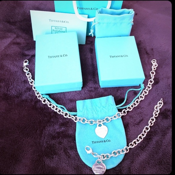 Tiffany & Co. Jewelry - Authentic Tiffany Necklace and Matching Bracelet